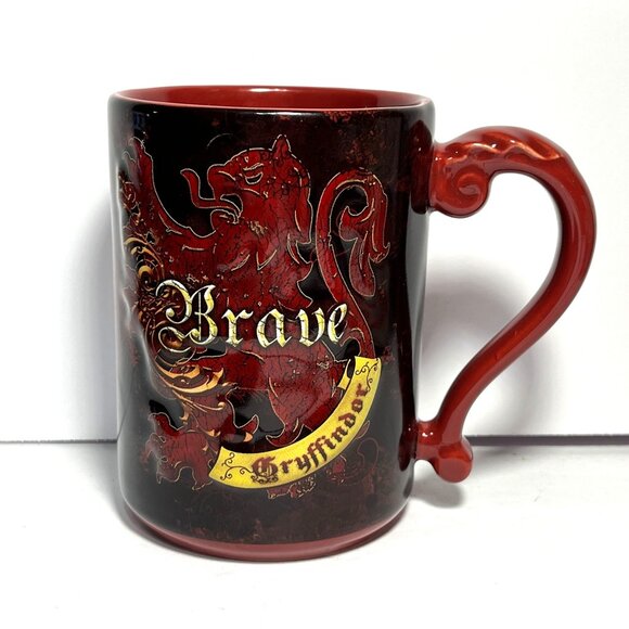Wizarding World Harry Potter Gryffindor Brave Ceramic Mug - Picture 1 of 7